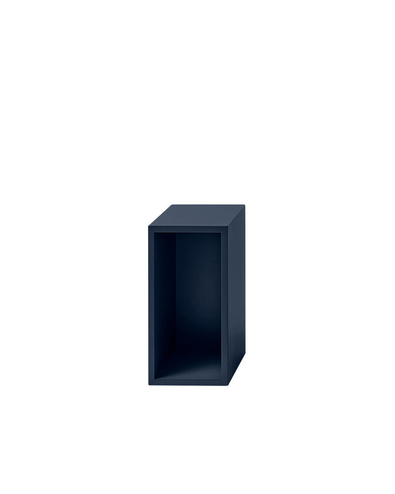 Stacked - Estantería azul sin puerta - Pequeña